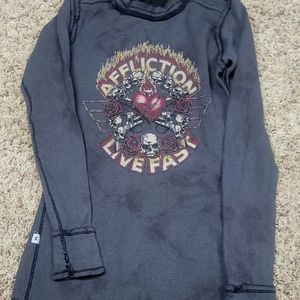 Women's reversible Affliction thermal
